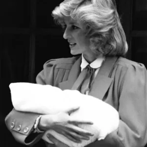 Prince Harry leaves St Marys Hospital, London, after birth previous day Prince Harry leaves St Marys Hospital, London, after birth previous day