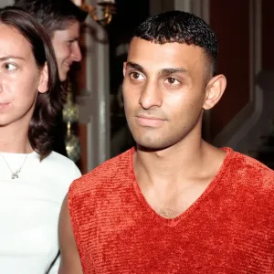 Prince Naseem Hamed at Elite Model Look, London 1997 Print Prince Naseem Hamed at Elite Model Look, London 1997 Print