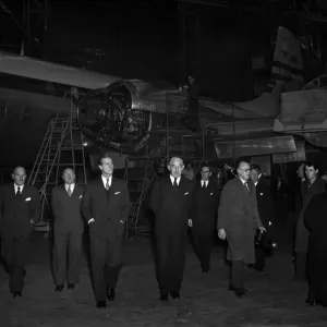 Prince Philip, Duke of Edinburgh at BAC, Bristol. 6th November 1953 Prince Philip, Duke of Edinburgh at BAC, Bristol. 6th November 1953