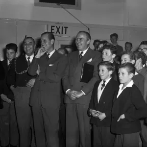 Prince Philip, Duke of Edinburgh at Eagle House Youth Club, Bristol. 29th October 1959 Prince Philip, Duke of Edinburgh at Eagle House Youth Club, Bristol. 29th October 1959