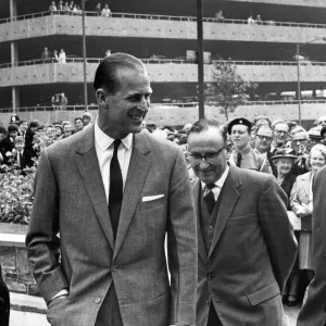 Prince Philip, Duke of Edinburgh, opens the Birmingham Bull Ring Centre, West Midlands