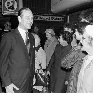 Prince Philip, Duke of Edinburgh Print - Redditch 1978 Prince Philip, Duke of Edinburgh Print - Redditch 1978
