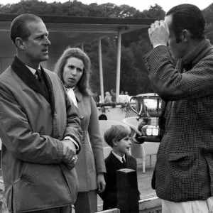 Prince Philip, Duke of Edinburgh pictured with daughter Princess Anne Prince Philip, Duke of Edinburgh pictured with daughter Princess Anne