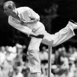 Prince Philip, Duke of Edinburgh, playing cricket at Arundel Castle August Prince Philip, Duke of Edinburgh, playing cricket at Arundel Castle August