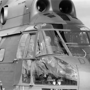 Prince Philip, Duke of Edinburgh, on a visit to RAF Tern Hill, Shropshire. 30th May 1972
