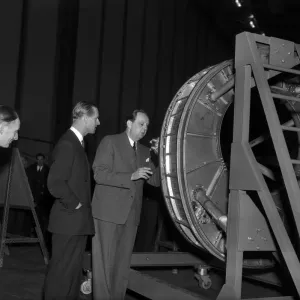 Prince Philip, Duke of Edinburgh visiting BAC, Bristol. 15th November 1957 Prince Philip, Duke of Edinburgh visiting BAC, Bristol. 15th November 1957