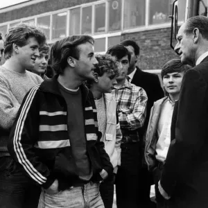Prince Philip, Duke of Edinburgh, visiting the north west Prince Philip, Duke of Edinburgh, visiting the north west