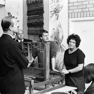 Prince Philip, Duke of Edinburgh visits the College of Art and Design, Coventry Prince Philip, Duke of Edinburgh visits the College of Art and Design, Coventry