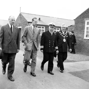 Prince Philip, Duke of Edinburgh visits Durham Technical College. 6th July 1960 Prince Philip, Duke of Edinburgh visits Durham Technical College. 6th July 1960