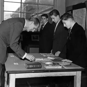 Prince Philip, Duke of Edinburgh visits Liverpool. At Morrison School Prince Philip, Duke of Edinburgh visits Liverpool. At Morrison School