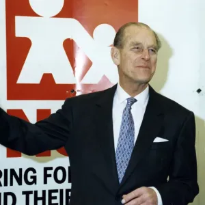 Prince Philip, Duke of Edinburgh visits Manchester. The Duke opens the Irlam family Prince Philip, Duke of Edinburgh visits Manchester. The Duke opens the Irlam family