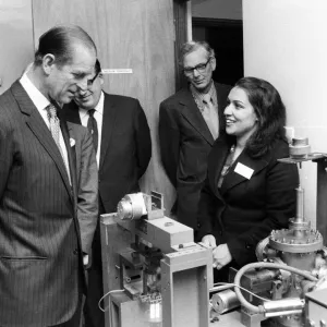 Prince Philip, Duke of Edinburgh visits Salford University