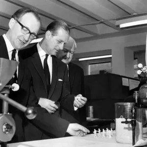 Prince Philip, Duke of Edinburgh visits University of Manchester Institute of Science