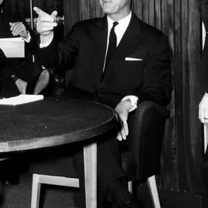 Prince Philip is pictured here during the recording seesion Prince Philip is pictured here during the recording seesion