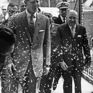 When Prince Philip visited a Charreada (Rodeo of Amateur Mexican riders When Prince Philip visited a Charreada (Rodeo of Amateur Mexican riders