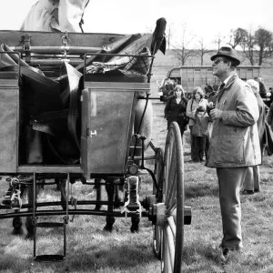 Prince Phillip the Duke of Edinburgh enjoying his favourite pastime talking to someone Prince Phillip the Duke of Edinburgh enjoying his favourite pastime talking to someone