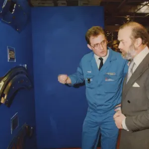 The Prince and Princess Michael of Kent Prince Michael of Kent is shown around