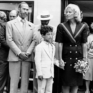 Prince and Princess Michael of Kent with son Frederick, celebrating 10 years of being