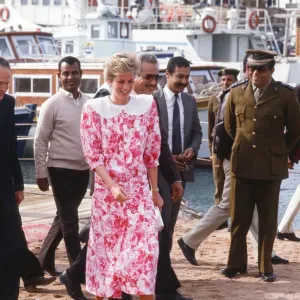 Print of Princess Diana in Hurghada, Egypt Print of Princess Diana in Hurghada, Egypt