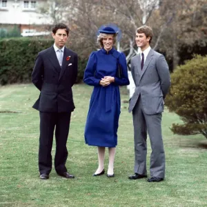 Le Prince et la Princesse de Galles tournent en Australie et en Nouvelle-Zélande au printemps 1983.