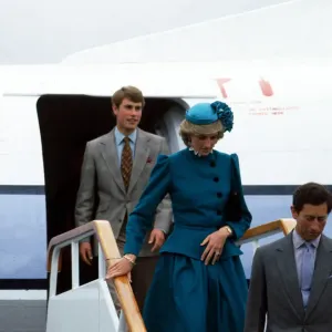 Prince and Princess of Wales tour of Australia and New Zealand in the Spring of 1983 Prince and Princess of Wales tour of Australia and New Zealand in the Spring of 1983