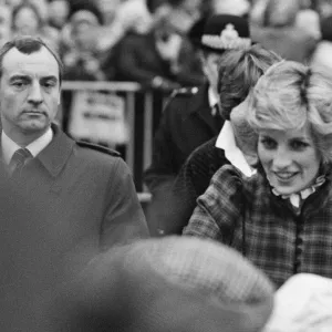 The Prince and Princess of Wales visit Mid Glamorgan in Wales The Prince and Princess of Wales visit Mid Glamorgan in Wales