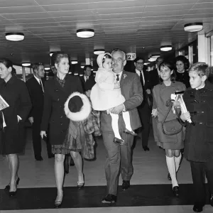 Prince Rainier III arrived at London Airport this afternoon 15 minutes before the rest of Prince Rainier III arrived at London Airport this afternoon 15 minutes before the rest of