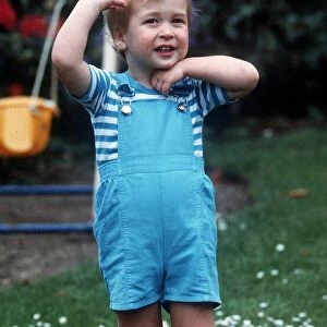 Prince William 2nd Birthday Photocall