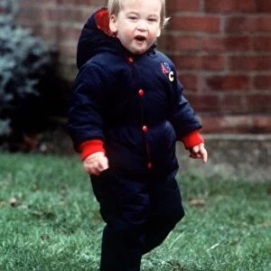 Prince William at Kensington Palace December 1983