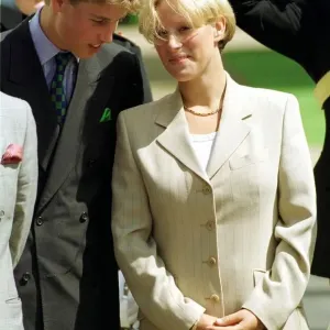 Prince William and Zara Phillips Print, August 1998
