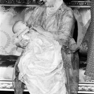 Prince William's Christening Print, 4th August 1982 Prince William's Christening Print, 4th August 1982