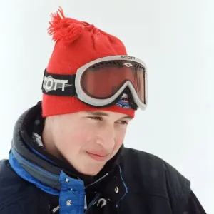 Princes William pictured during a skiing holiday with his father Prince Charles Princes William pictured during a skiing holiday with his father Prince Charles