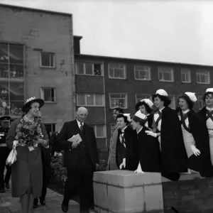 Princess Alexandra of Kent is admired by nurses after opening a new accident centre Princess Alexandra of Kent is admired by nurses after opening a new accident centre