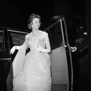 Princess Alexandra at Overseas House Print, May 1960 Princess Alexandra at Overseas House Print, May 1960