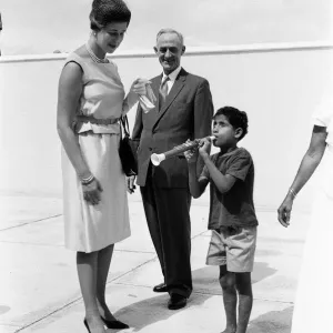 Princess Alexandra of Kent Print, Aden, Yemen 1961