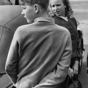 Princess Anne and Prince George of Hanover Print, 21/04/1963