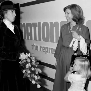 Princess Anne at charity event - November 1979 08 / 11 / 1979 Princess Anne at charity event - November 1979 08 / 11 / 1979
