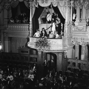 Princess Anne at the Opera de Monte-Carlo Print 1972 Princess Anne at the Opera de Monte-Carlo Print 1972