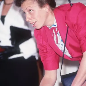 Princess Anne the Princess Royal at Perth Prison and other Scottish events June 1987