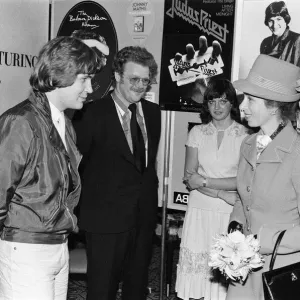 Princess Anne visits Aylesbury, Buckinghamshire. The Princess meets Eurovision Song Princess Anne visits Aylesbury, Buckinghamshire. The Princess meets Eurovision Song