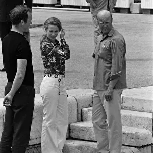 Princess Anne visits Monte Carlo Bay, Monaco. 27th June 1972