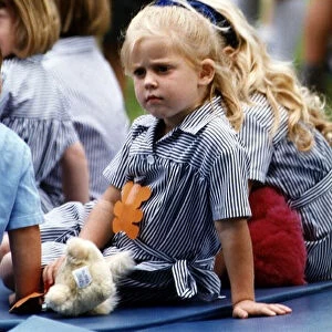 Princess Beatrice during her schools sports day