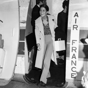 Princess Caroline of Monaco at Heathrow, 1972 Print Princess Caroline of Monaco at Heathrow, 1972 Print