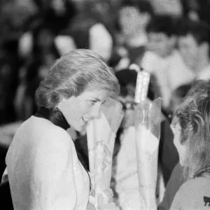 Princess Diana Print: Official Opening of Acorns Children's Hospice, 1988 Princess Diana Print: Official Opening of Acorns Children's Hospice, 1988