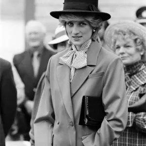 Princess Diana in Edmonton, Alberta. 29th June 1983
