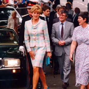 Princess Diana, HRH The Princess of Wales during her visit to Newcastle Upon Tyne Princess Diana, HRH The Princess of Wales during her visit to Newcastle Upon Tyne