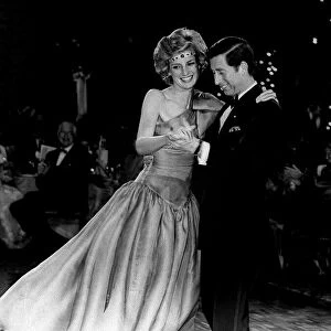 Princess Diana and Prince Charles dancing together in Melbourne Australia in 1985
