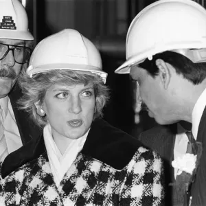 Princess Diana at Tolaram Polymers Print, 18th March 1987 Princess Diana at Tolaram Polymers Print, 18th March 1987
