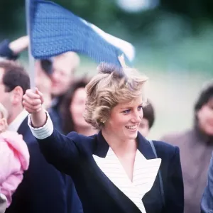 Princess Diana at Champion of Champions Modern Pentathlon Print Princess Diana at Champion of Champions Modern Pentathlon Print