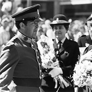 Princess Diana visits Chester, 31st May 1984. This is the last official engagement